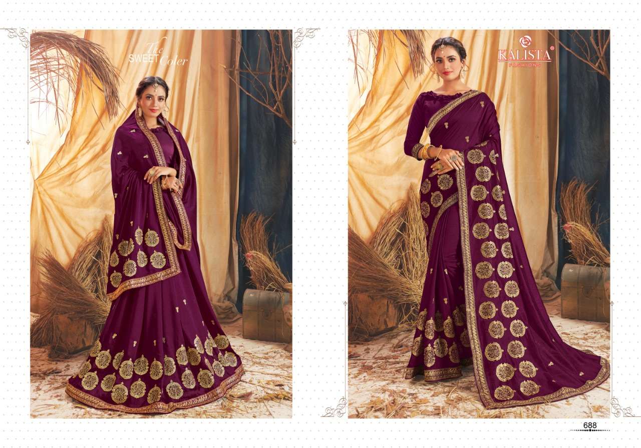 mihika by kalista vichitra silk fancy sarees