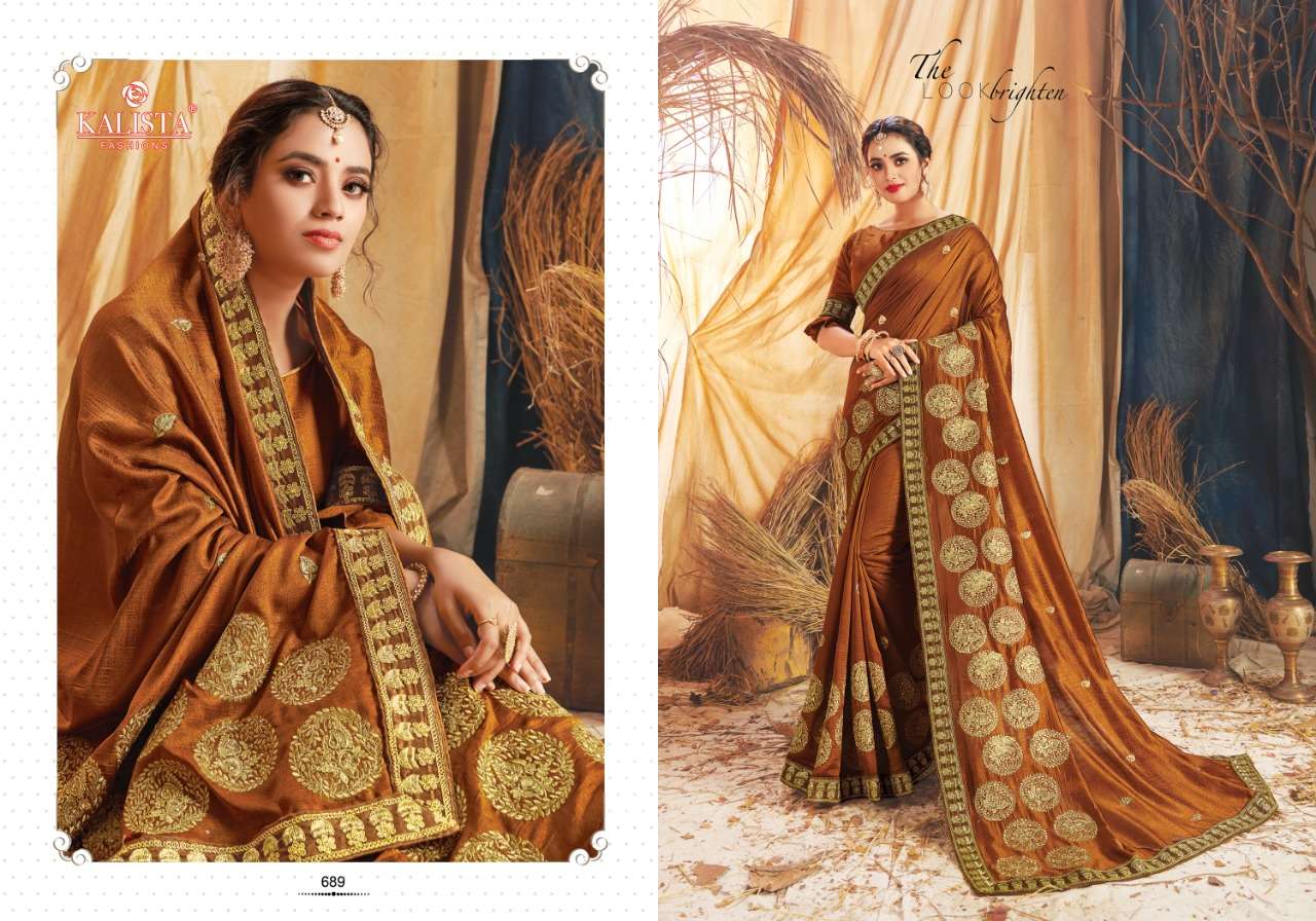 mihika by kalista vichitra silk fancy sarees