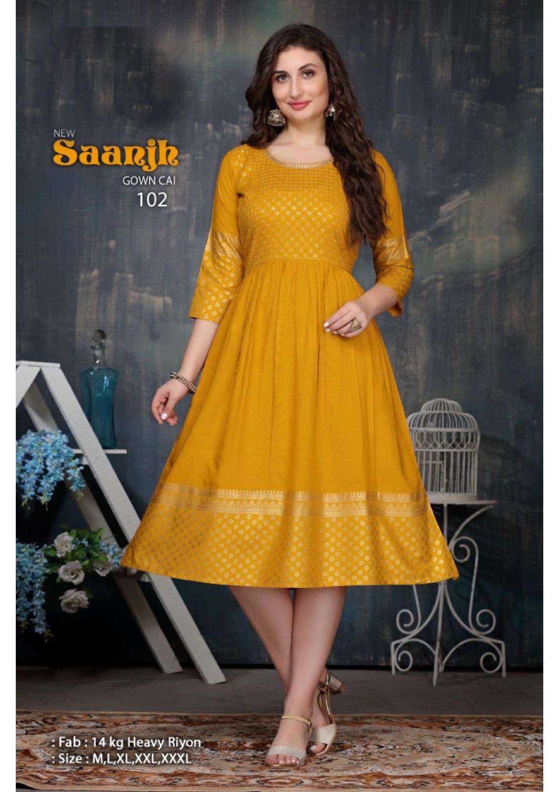 SAANJH VOL.2 BY BEAUTY QUEEN HEAVY RAYON WITH WORK KURTI CATALOG WHOLESALER BEST RATE CHENNAI MALAYSIA