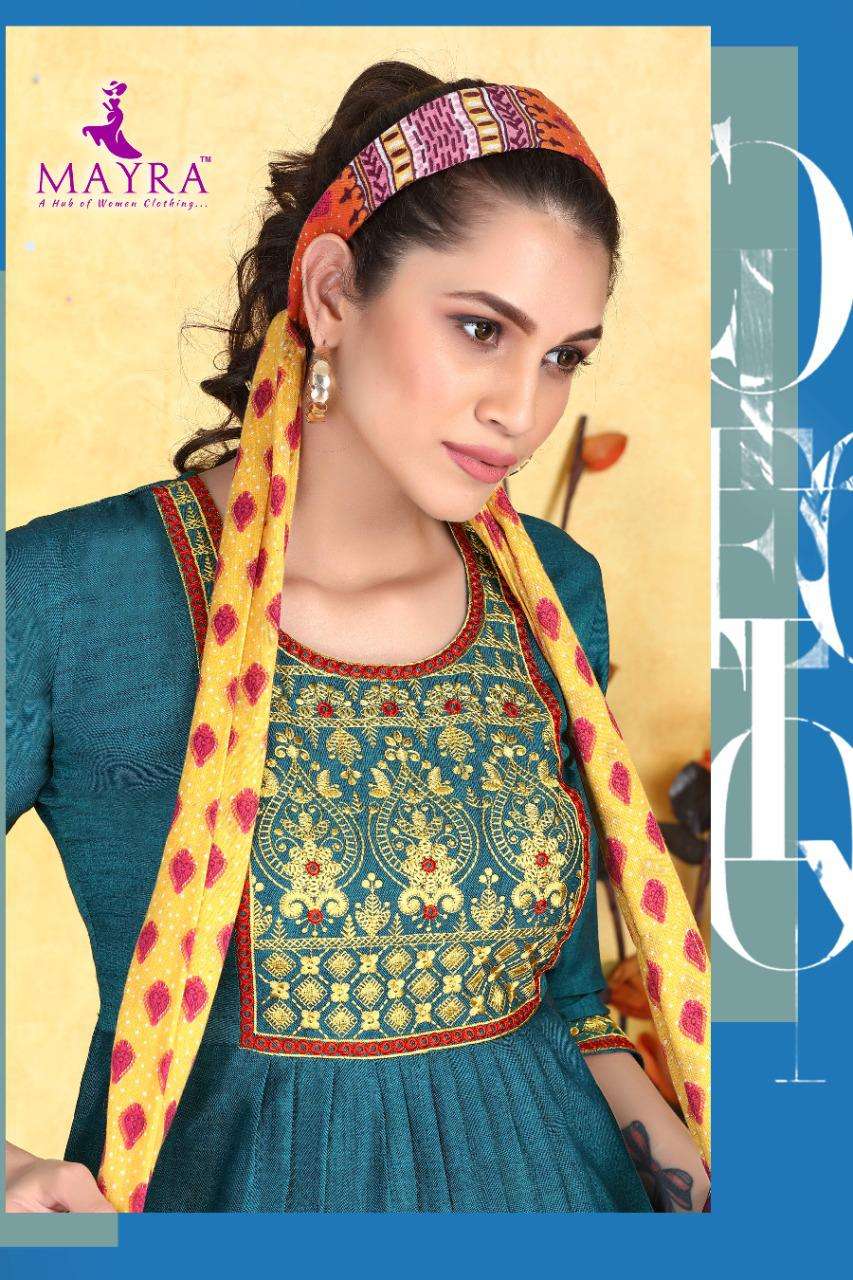 SAKSHI BT MAYRA HEAVY RAYON liquid slub with embroidery short top CATALOG WHOLESALER BEST RATE