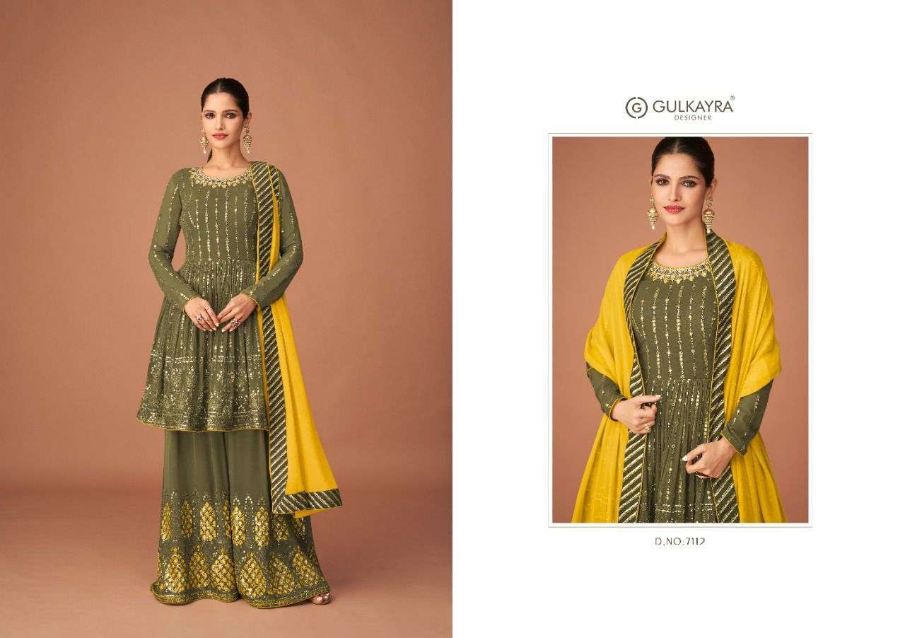 sangini by gulkayra georgette readymade free size gharara suits wholesaler
