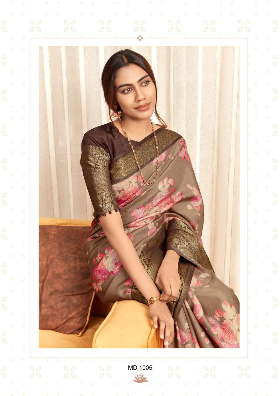 sr brand mugdha pure silk fancy saris authorized supplier 