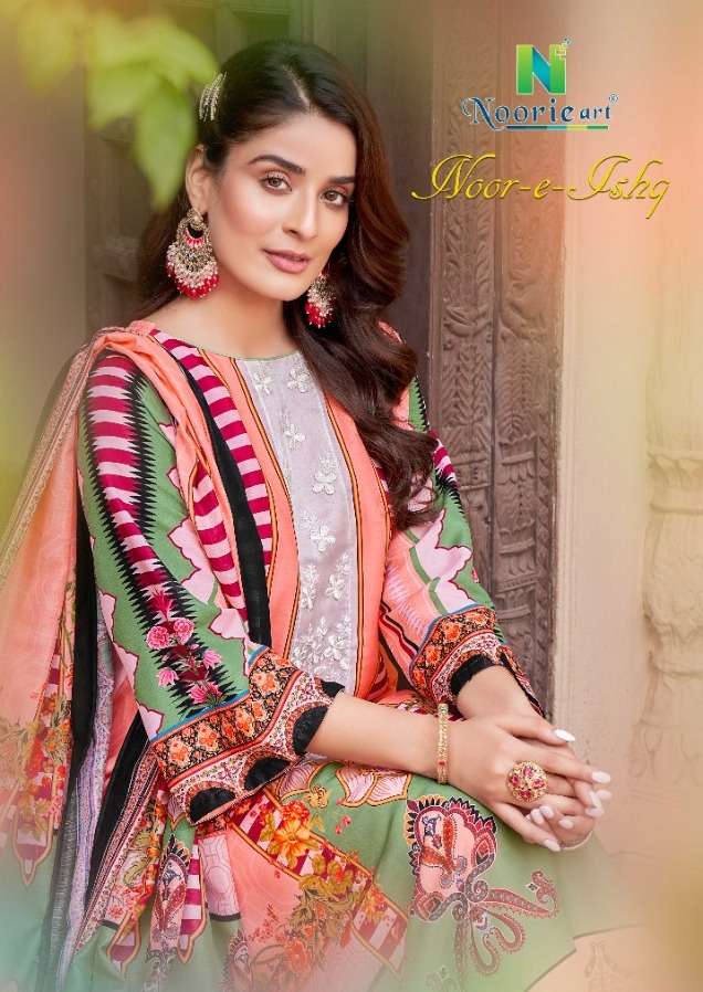 noorie art noor e ishq jam satin dress catalog 