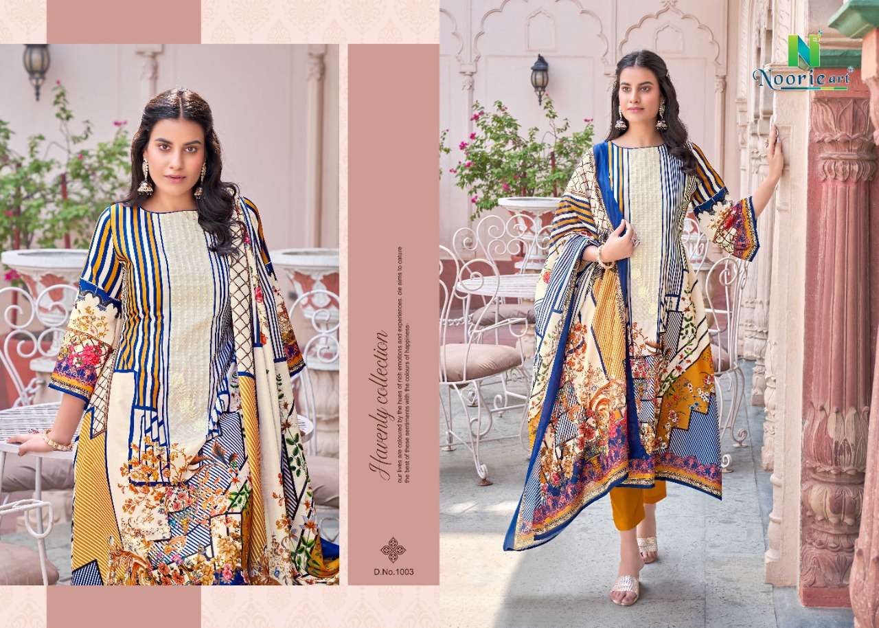 noorie art noor e ishq jam satin dress catalog 