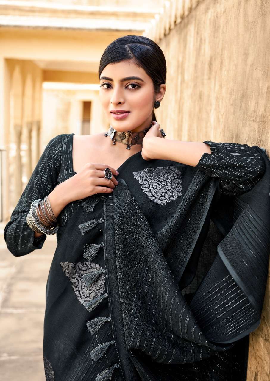 sr brand srinika handloom linen velvet fancy sarees authorized supplier 