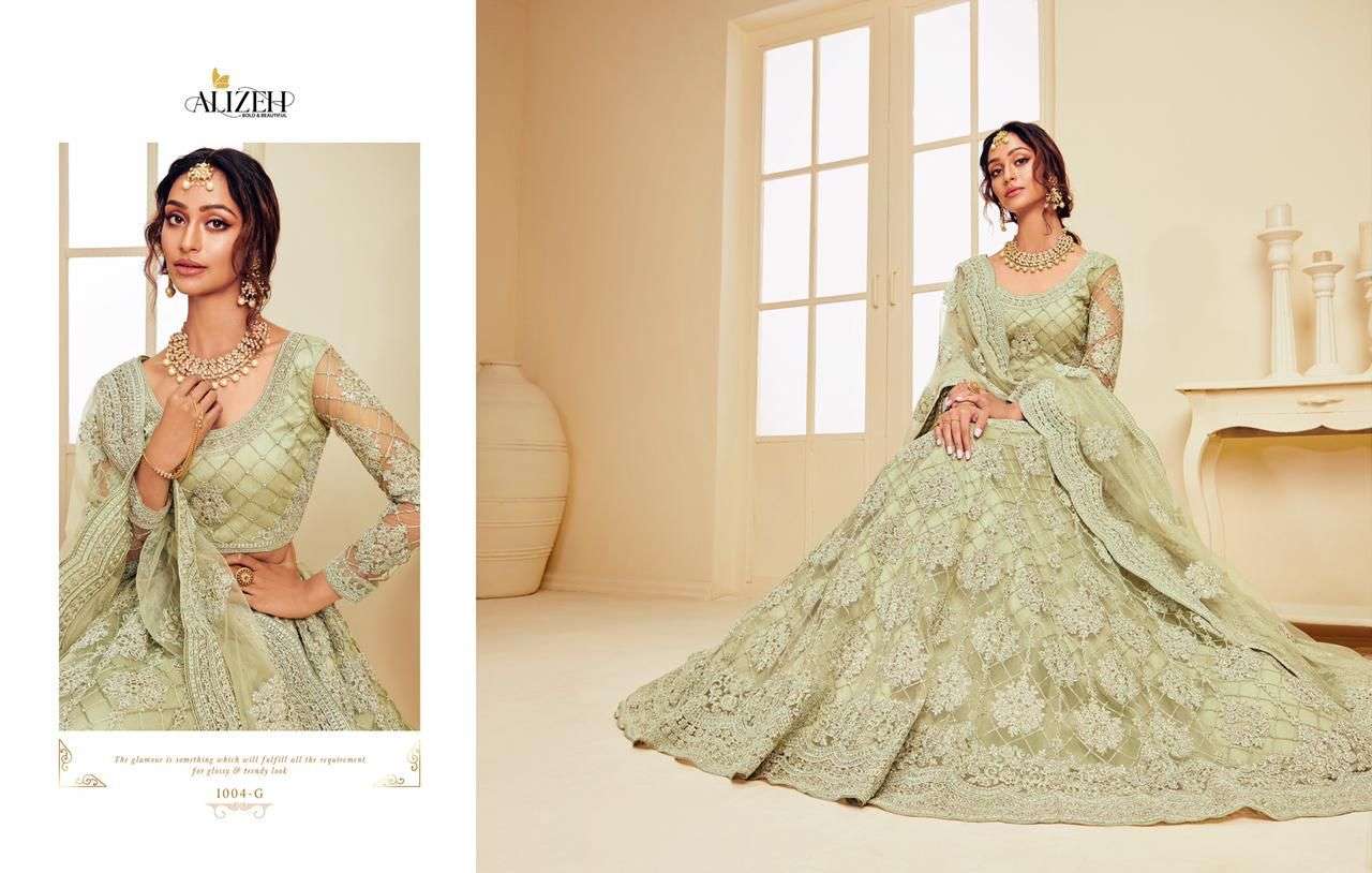 alizeh 1004 design colors heavy bridal and wedding lehenga for groom 