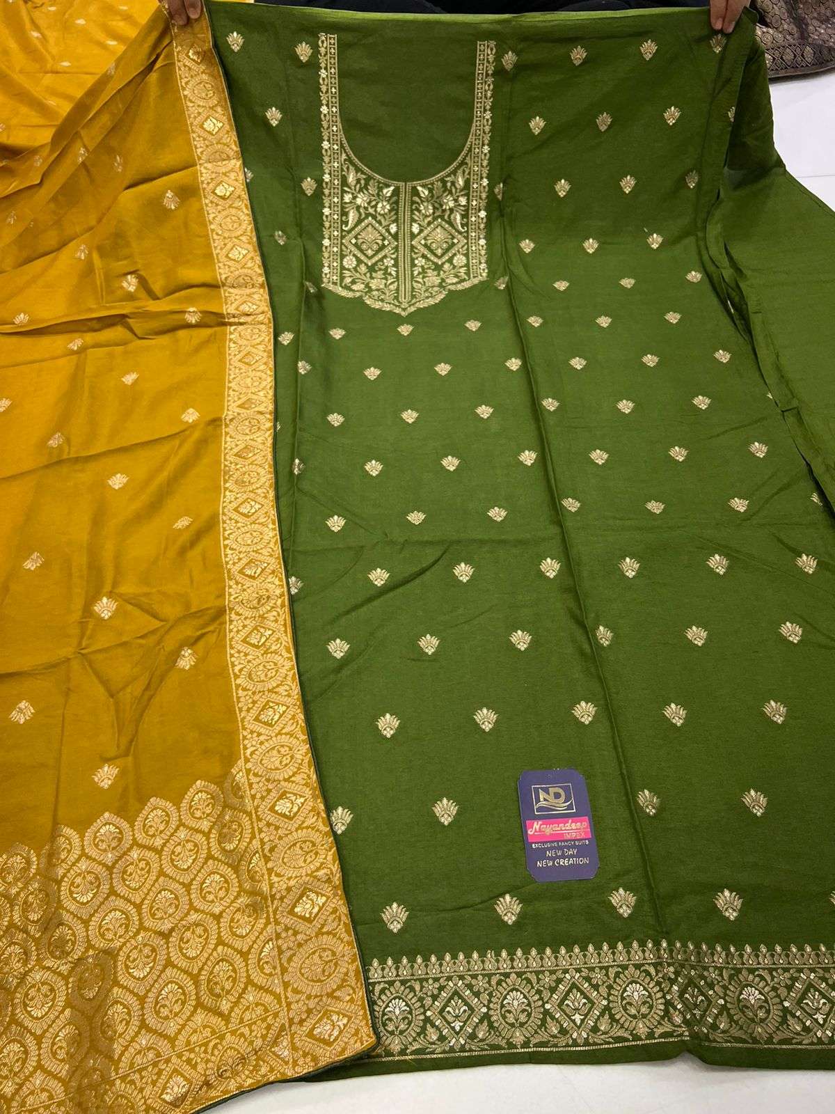 fantasy non catalog ladies suits collection 4 color matching 