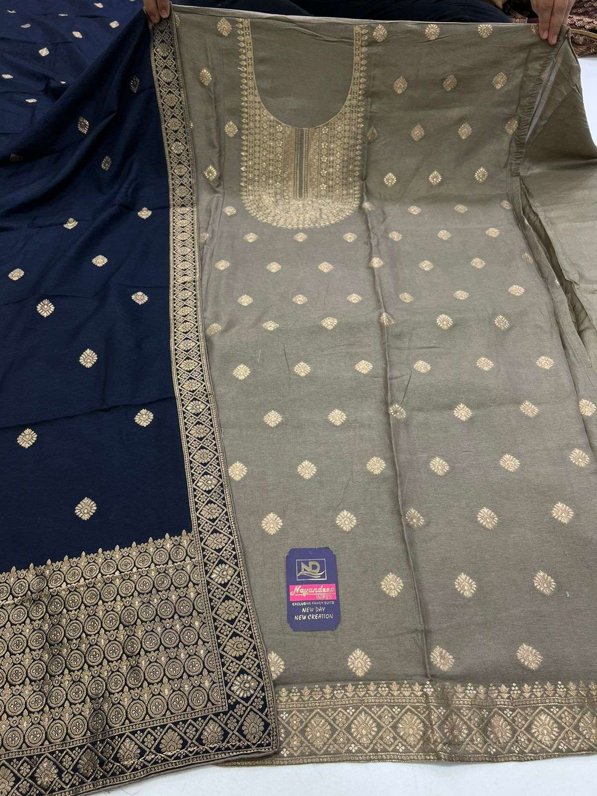 fantasy non catalog ladies suits collection 4 color matching 