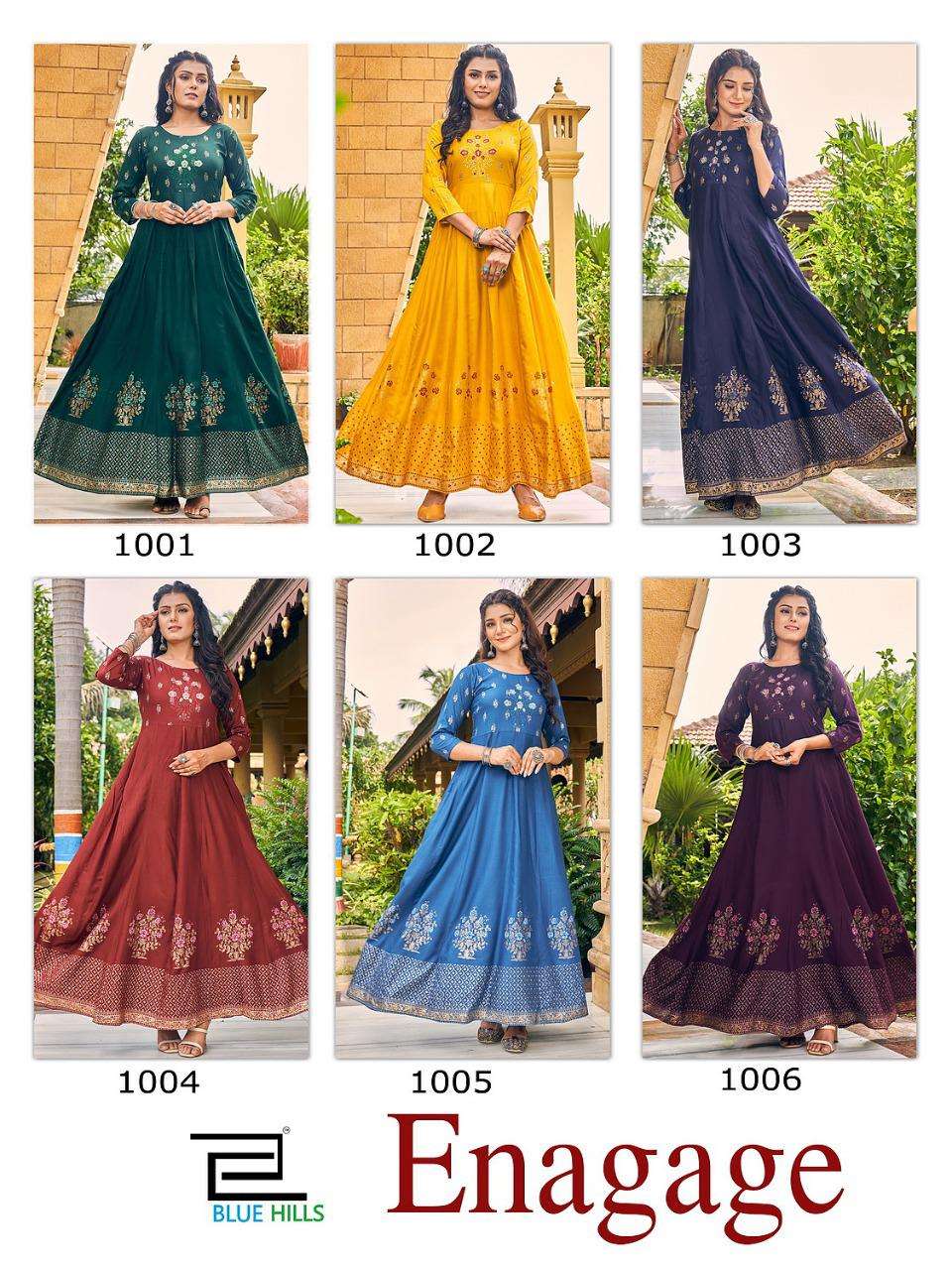 blue hills enagage anarkali gown with embroidery in plus size for women 