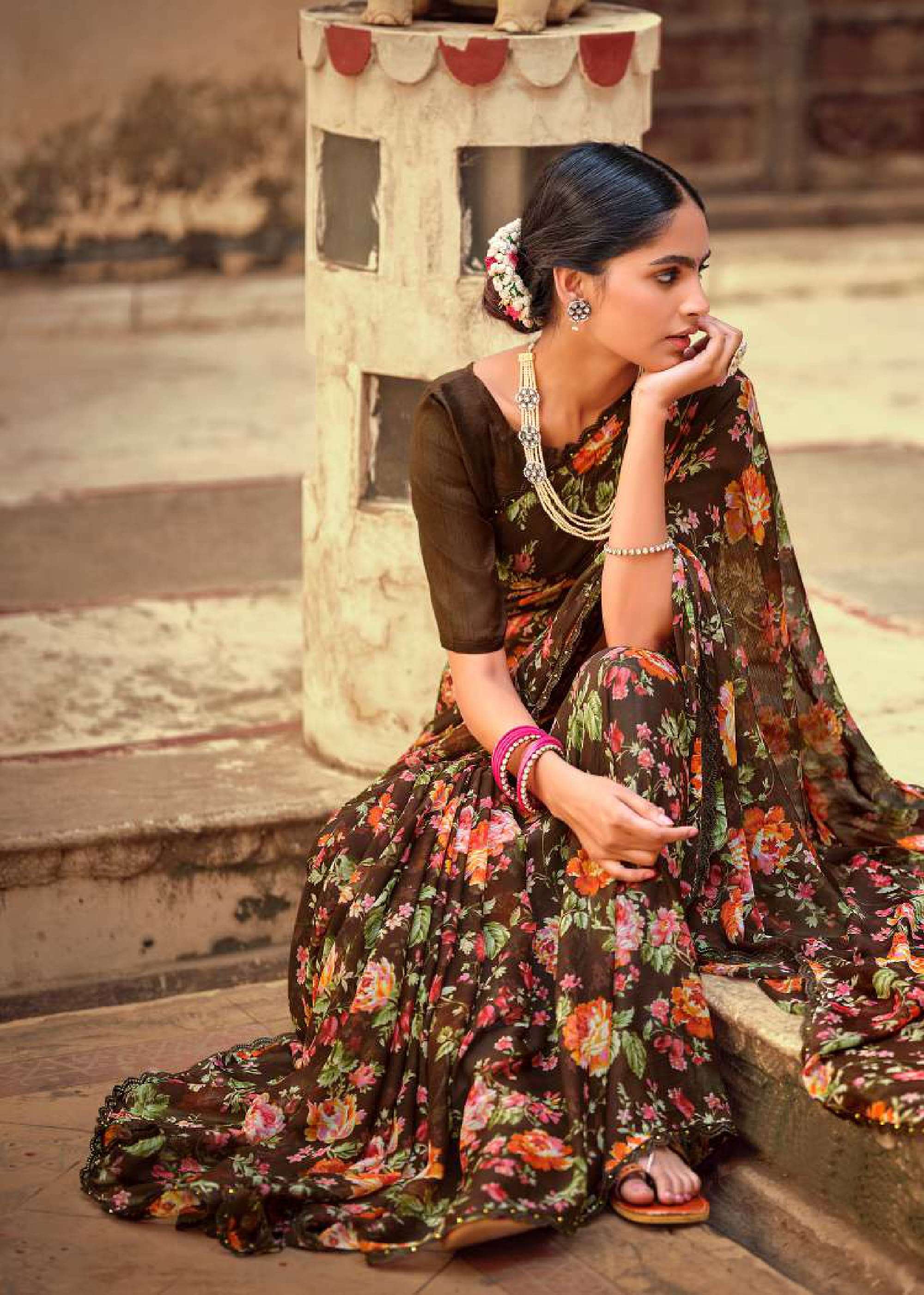 kashvi nirali vol 2 printed wholesale saree buy for shop 