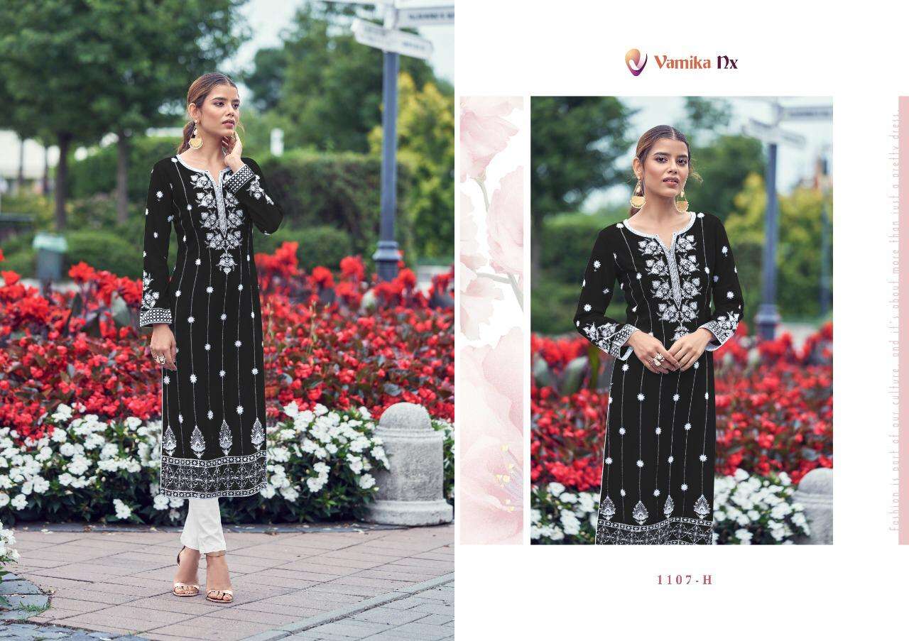 rooh vol 2 edition color by vamika nx rayon kurti with pant collection