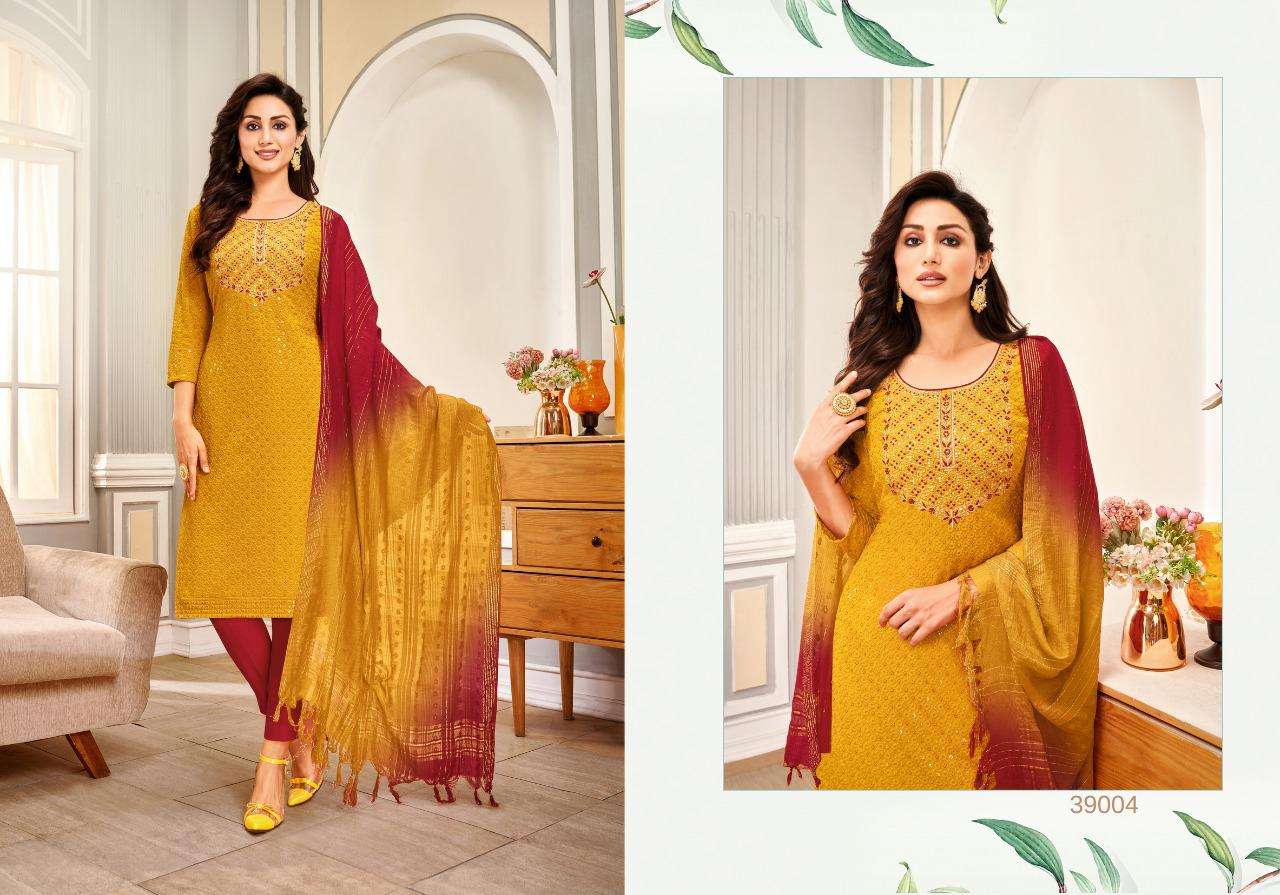 artio popcorn vol 2 by kapil trends surat readymade top bottom dupatta set 