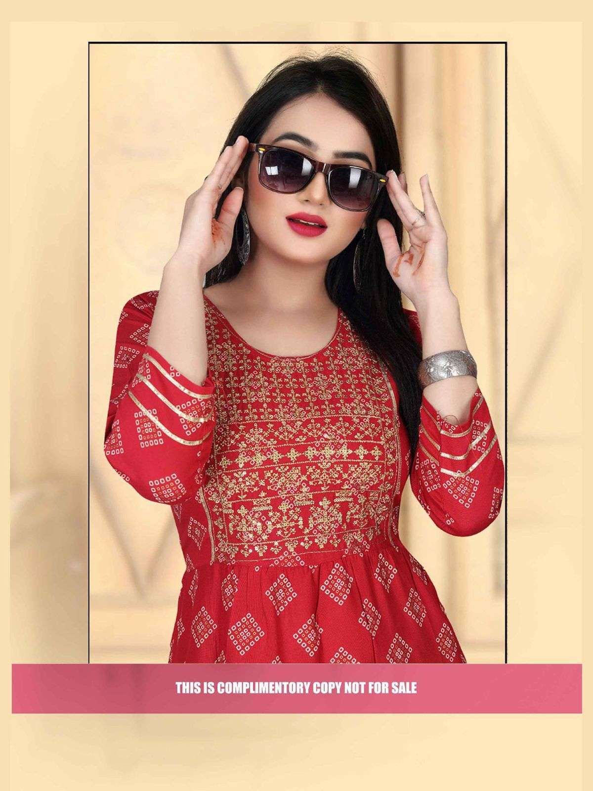 Beauty Alexa Vol 2 Rayon 14 Kg Heavy Sequence Work Gown Kurti Length 50 and Ghera 60 with Lace Pattern KURTI CATALOG WHOLESALER BEST RATE