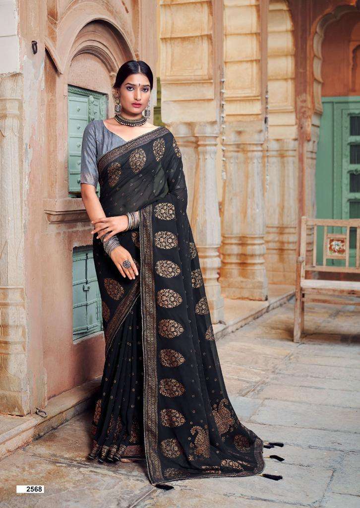 kashvi creation surat nadia georgette sarees wholesale shop 