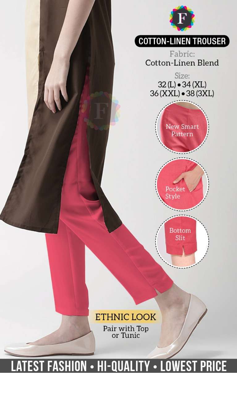 Ladies Cotton Trousers In Kolkata Calcutta  Prices Manufacturers   Suppliers