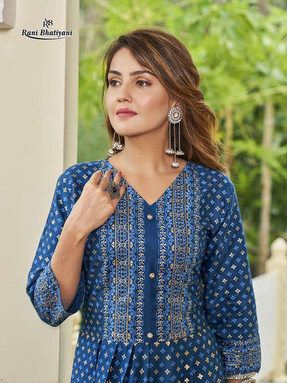 rani apsara vol 1 rayon print plus size kurtis exports 