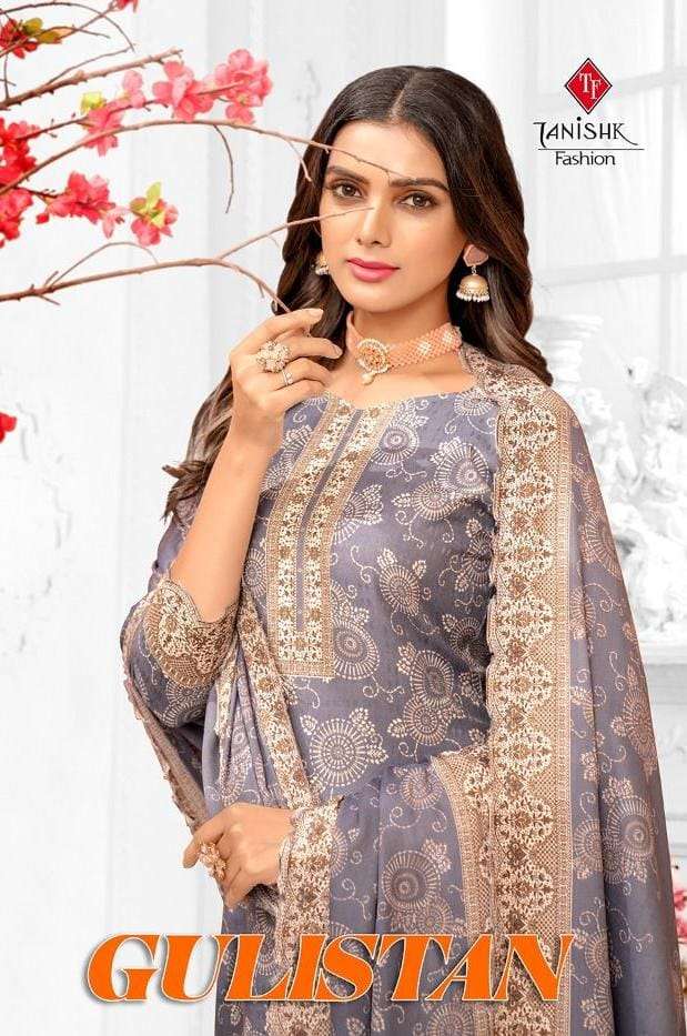 gulistan by tanishk pashmina printed casual dress materials