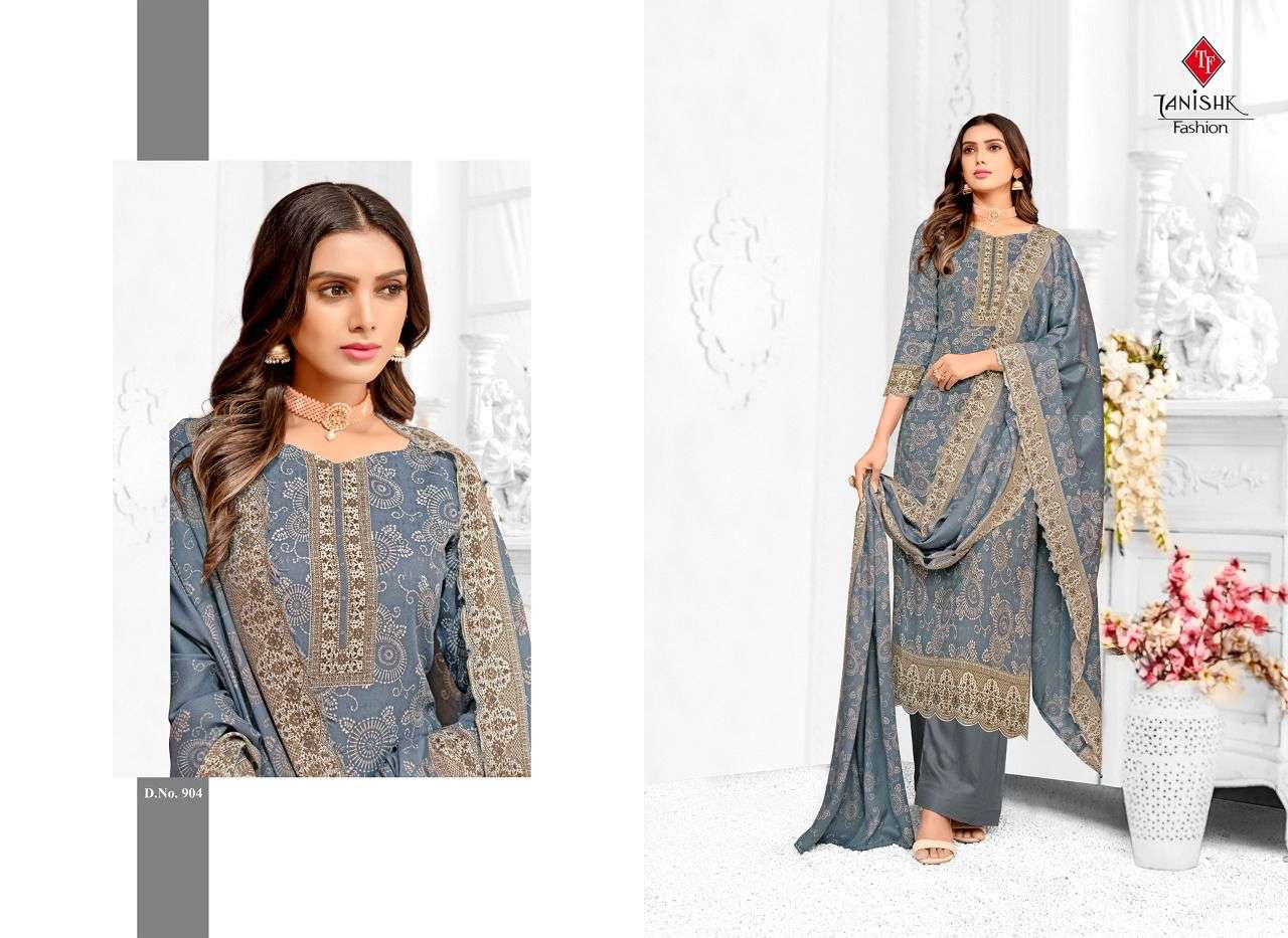 gulistan by tanishk pashmina printed casual dress materials