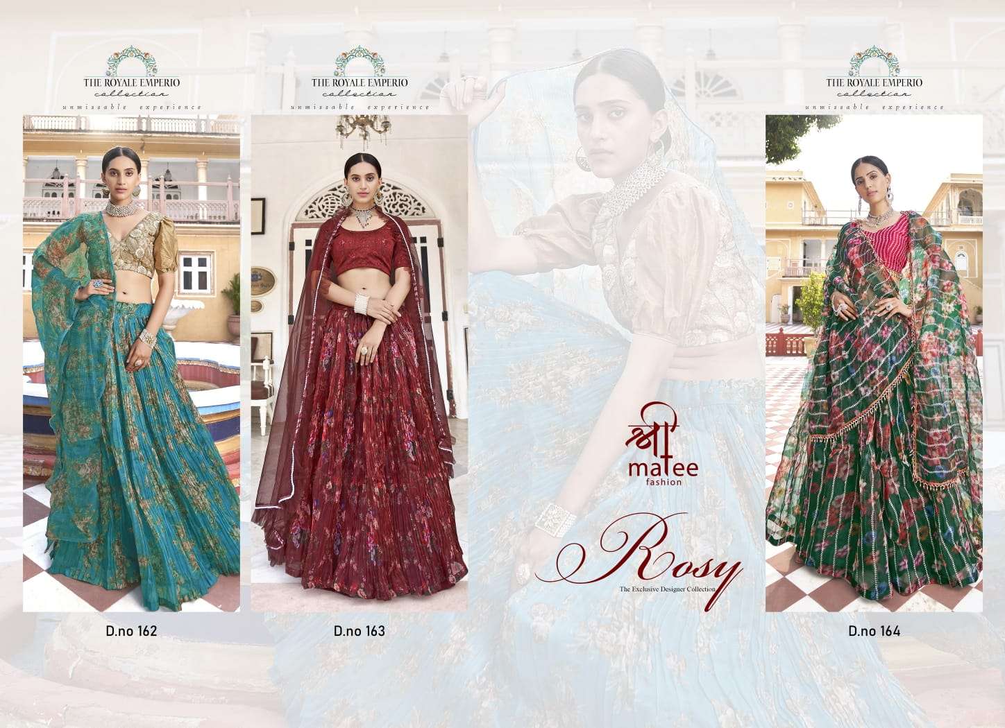 shree matee rosy heavy organza designer lehengas for women wholesale shop 