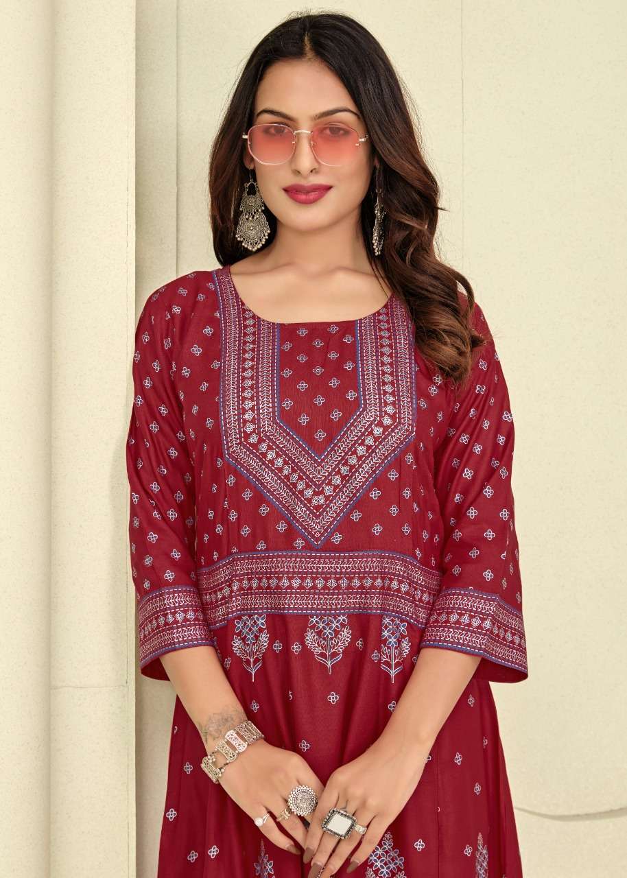 nayanthara vol 20 rayon foil printed long big sizes gown exporter