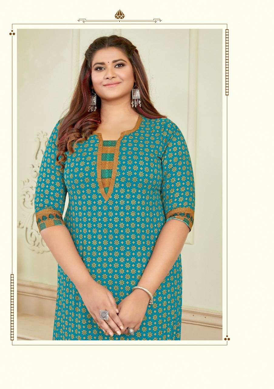 aarvi fashion surat rajkot cotton plus size vol 2 kurtis big size kurtis for women 
