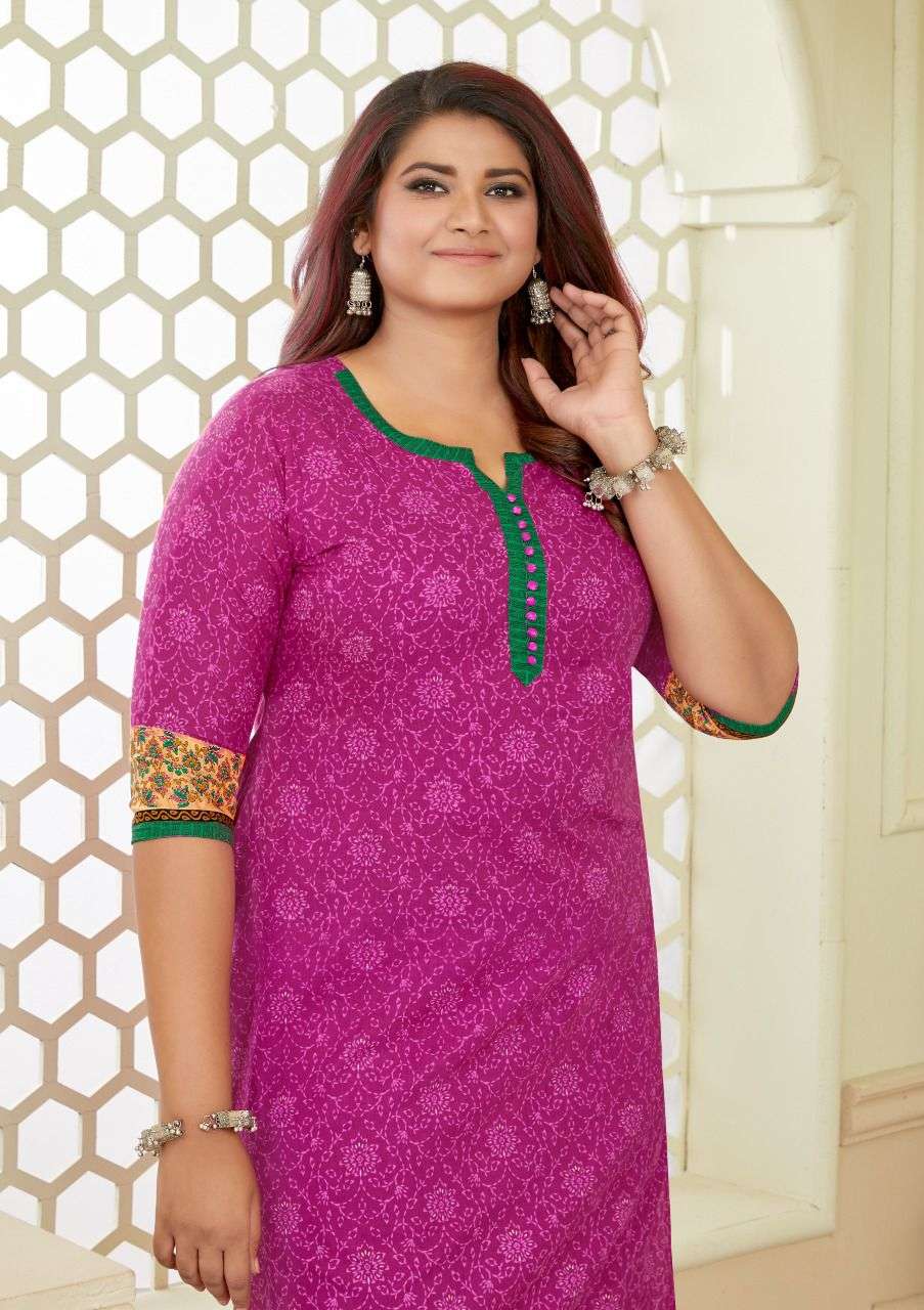 aarvi fashion surat rajkot cotton plus size vol 2 kurtis big size kurtis for women 