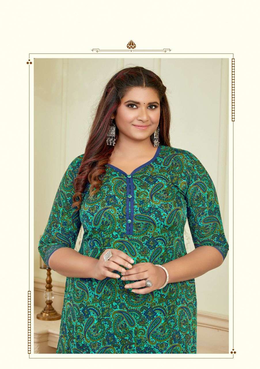 aarvi fashion surat rajkot cotton plus size vol 2 kurtis big size kurtis for women 