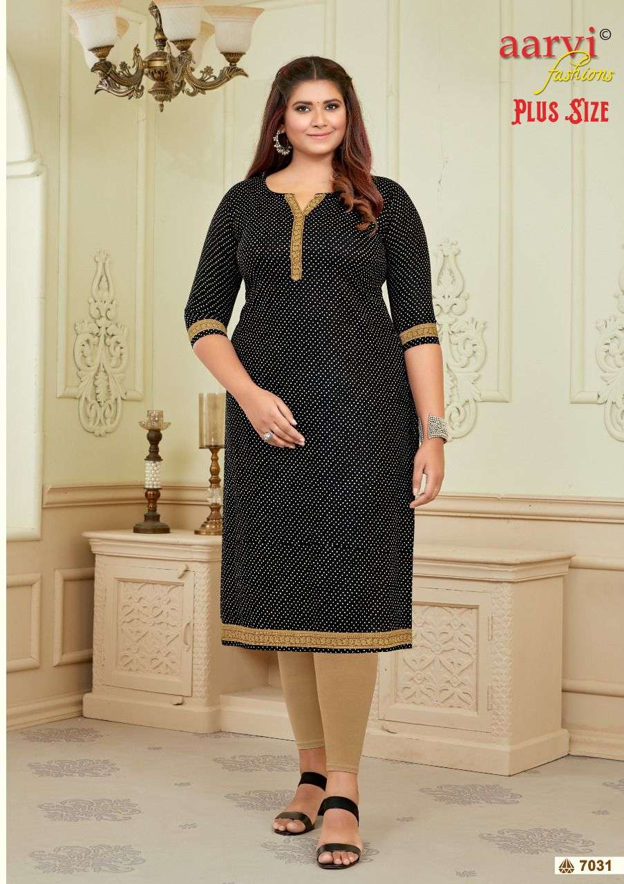 aarvi fashion surat rajkot cotton plus size vol 2 kurtis big size kurtis for women 