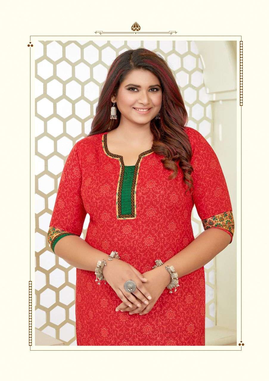 aarvi fashion surat rajkot cotton plus size vol 2 kurtis big size kurtis for women 