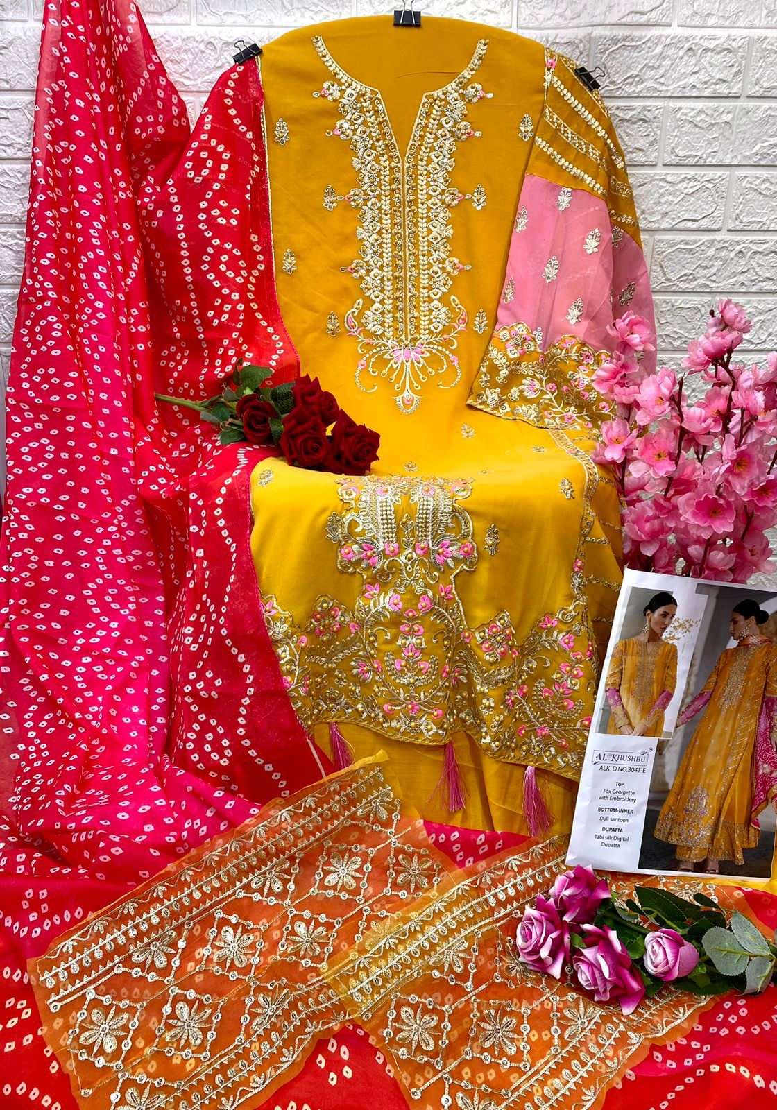 al khushbu alk 3041 design colors pakistani dresses 