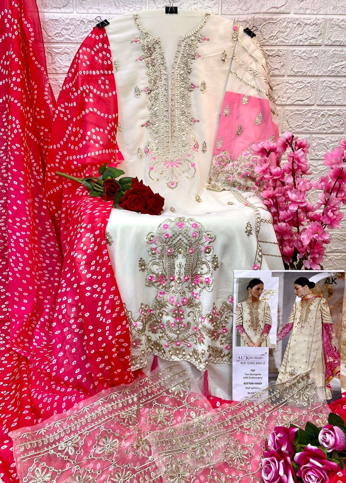 al khushbu alk 3041 design colors pakistani dresses 