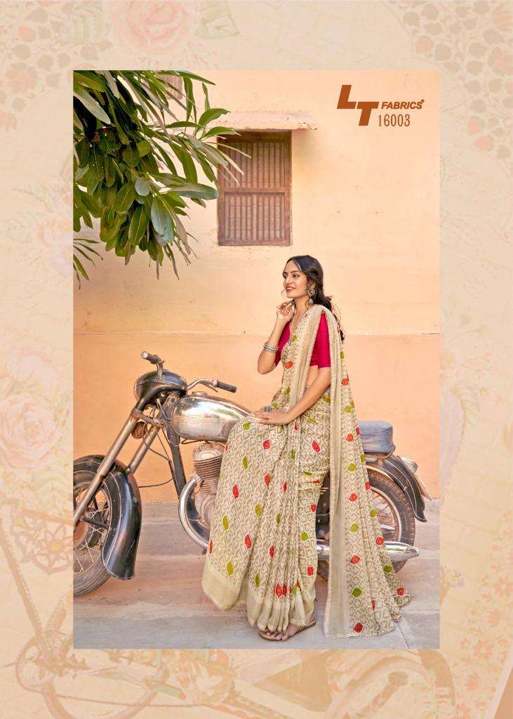 lt fashion surat wholesale shop maan chiffon smoke print saree catalog 