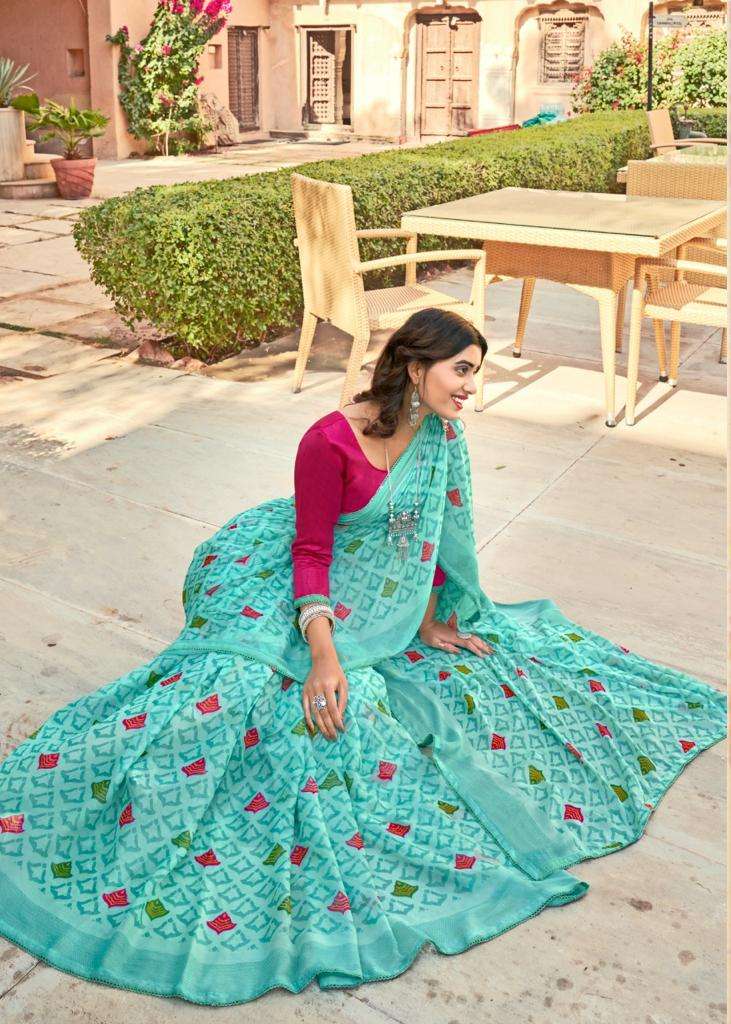 lt fashion surat wholesale shop maan chiffon smoke print saree catalog 