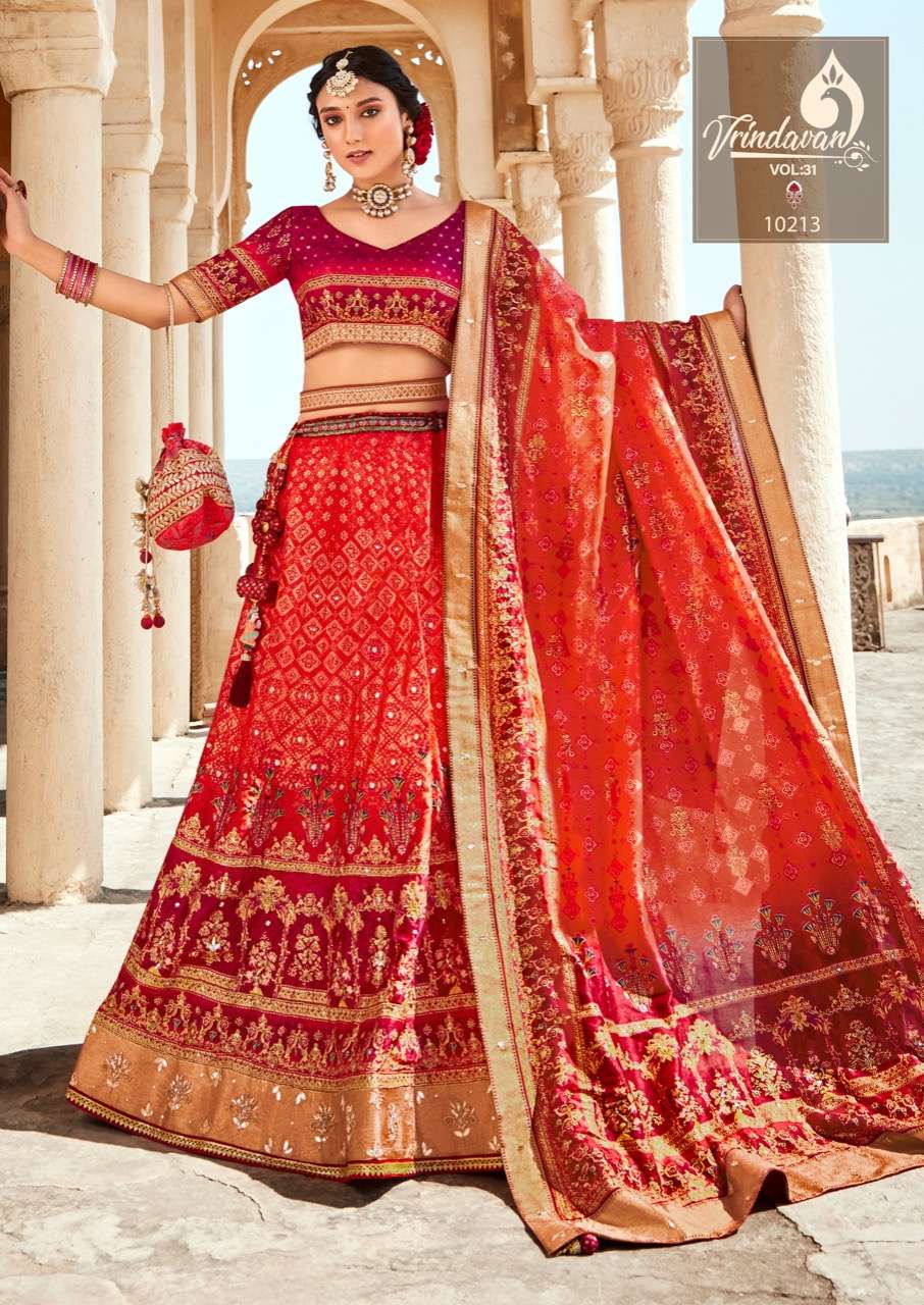 vrindavan vol 31 by royal silk festival wear lehenga catalogue