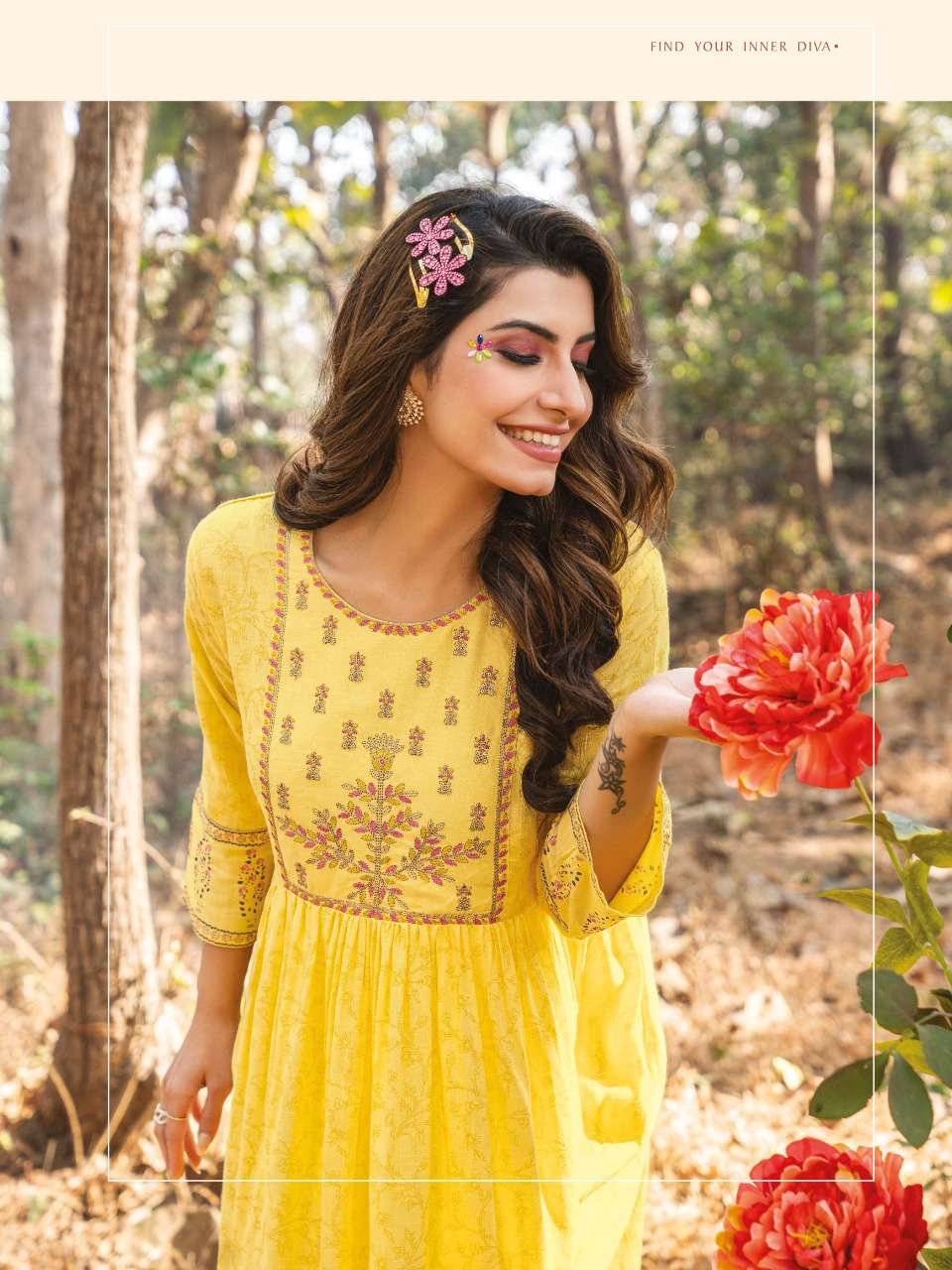 HERITAGE SAANJH VOL-3 RAYON & RAYON SLUB KURTI CATALOG WHOLESALER BEST RATE