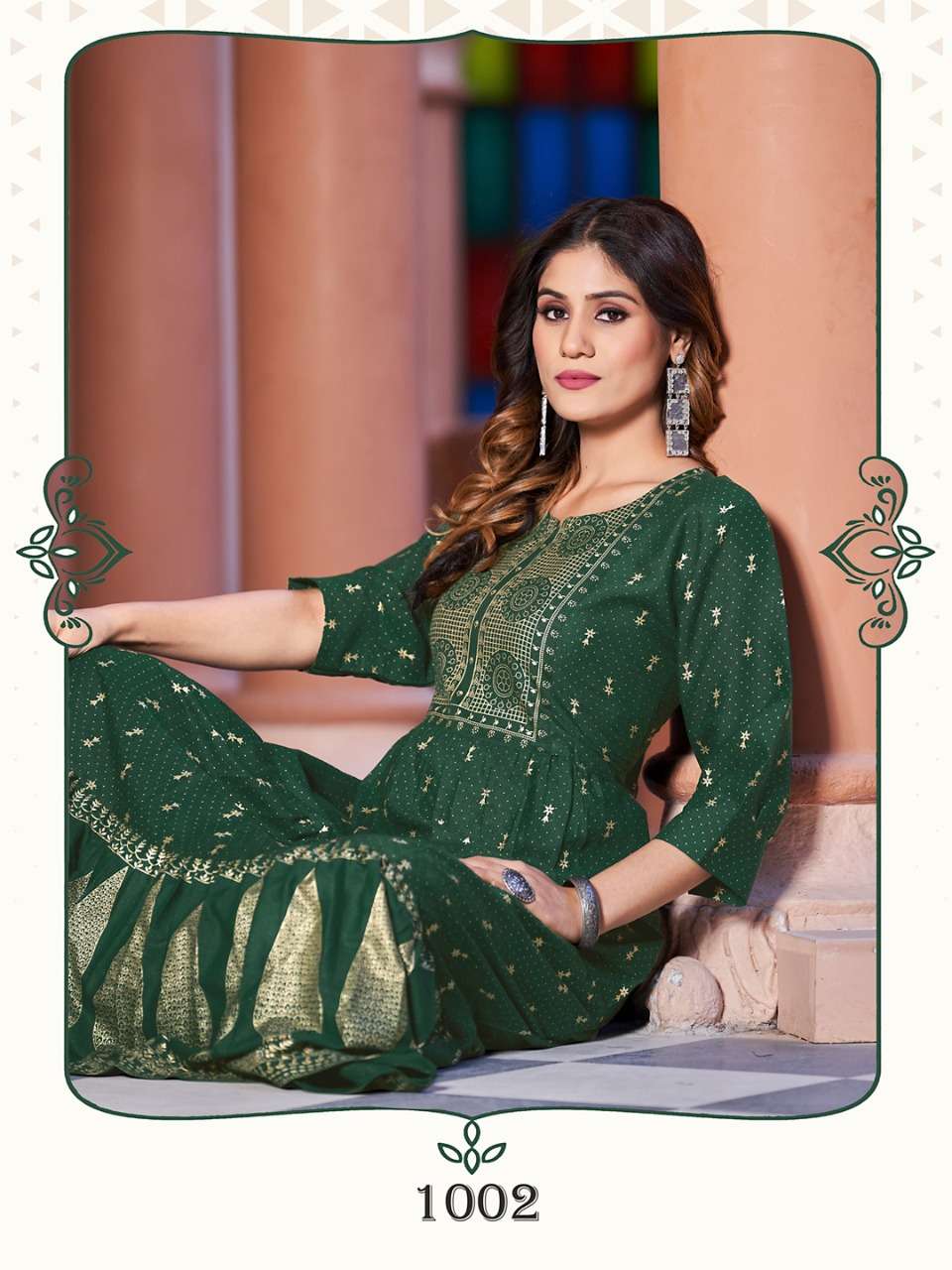 sukumari by banwery rayon big sizes long gown exporter kc surat