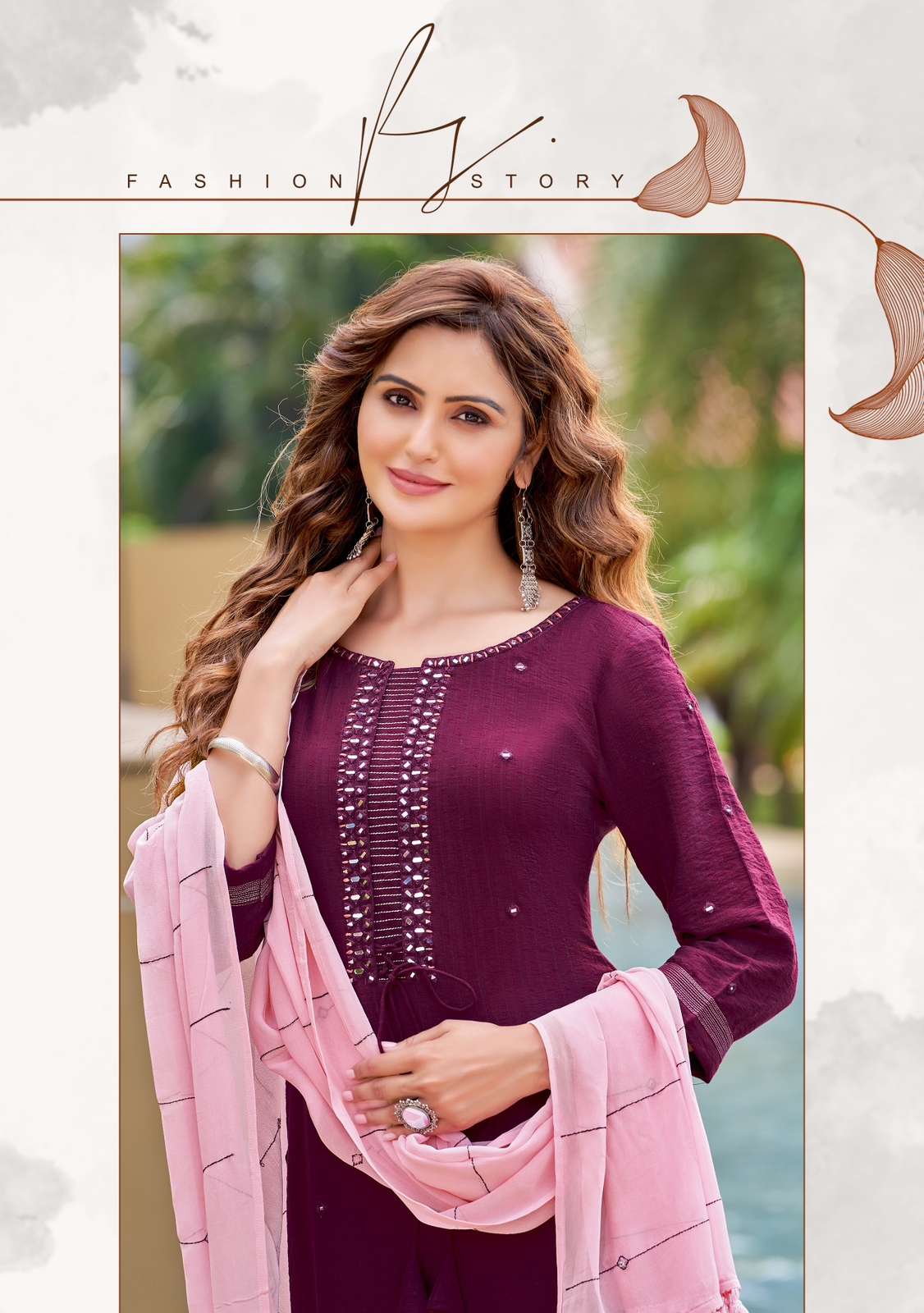 vintage by kadlee full stitch fancy salwar kameez