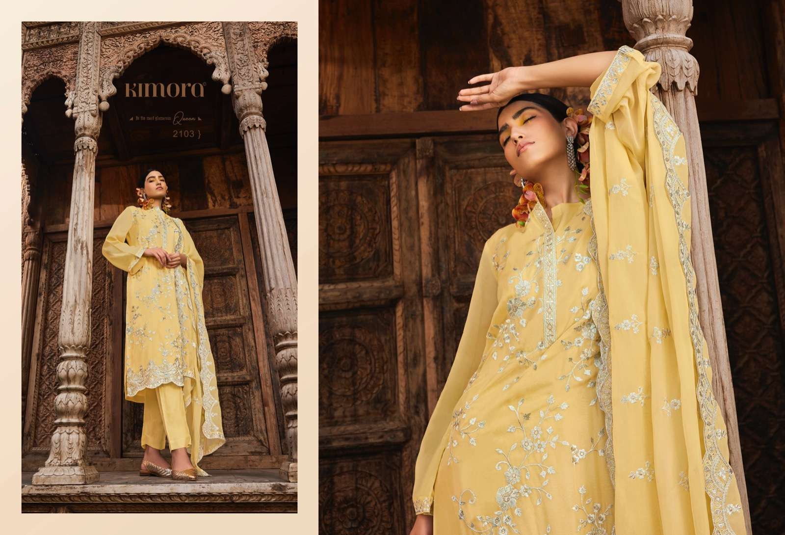 ruhani hit list by kimora designer amazing salwar kameez material