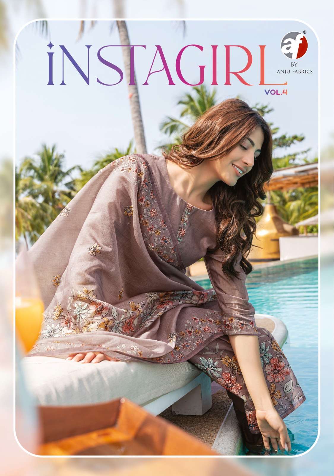 instagirl vol 4 by anju fab readymade silk party wear 3 piece set