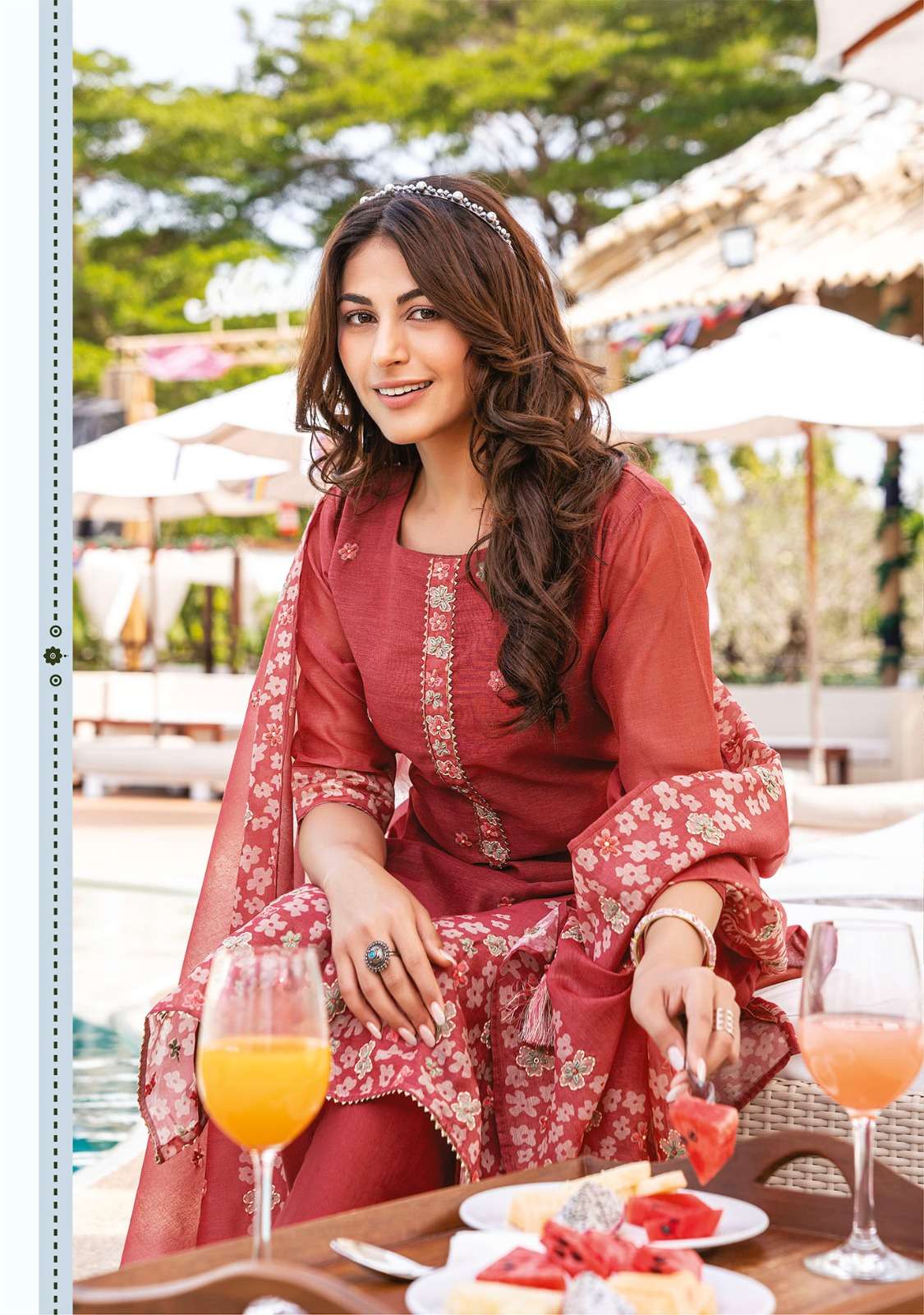 instagirl vol 4 by anju fab readymade silk party wear 3 piece set