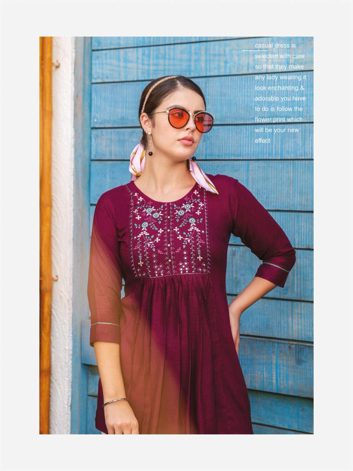 HERITAGE NEW KAJREE VOL-4 RAYON & RAYON SLUB SHORT TOP CATALOG WHOLESALER BEST RATE