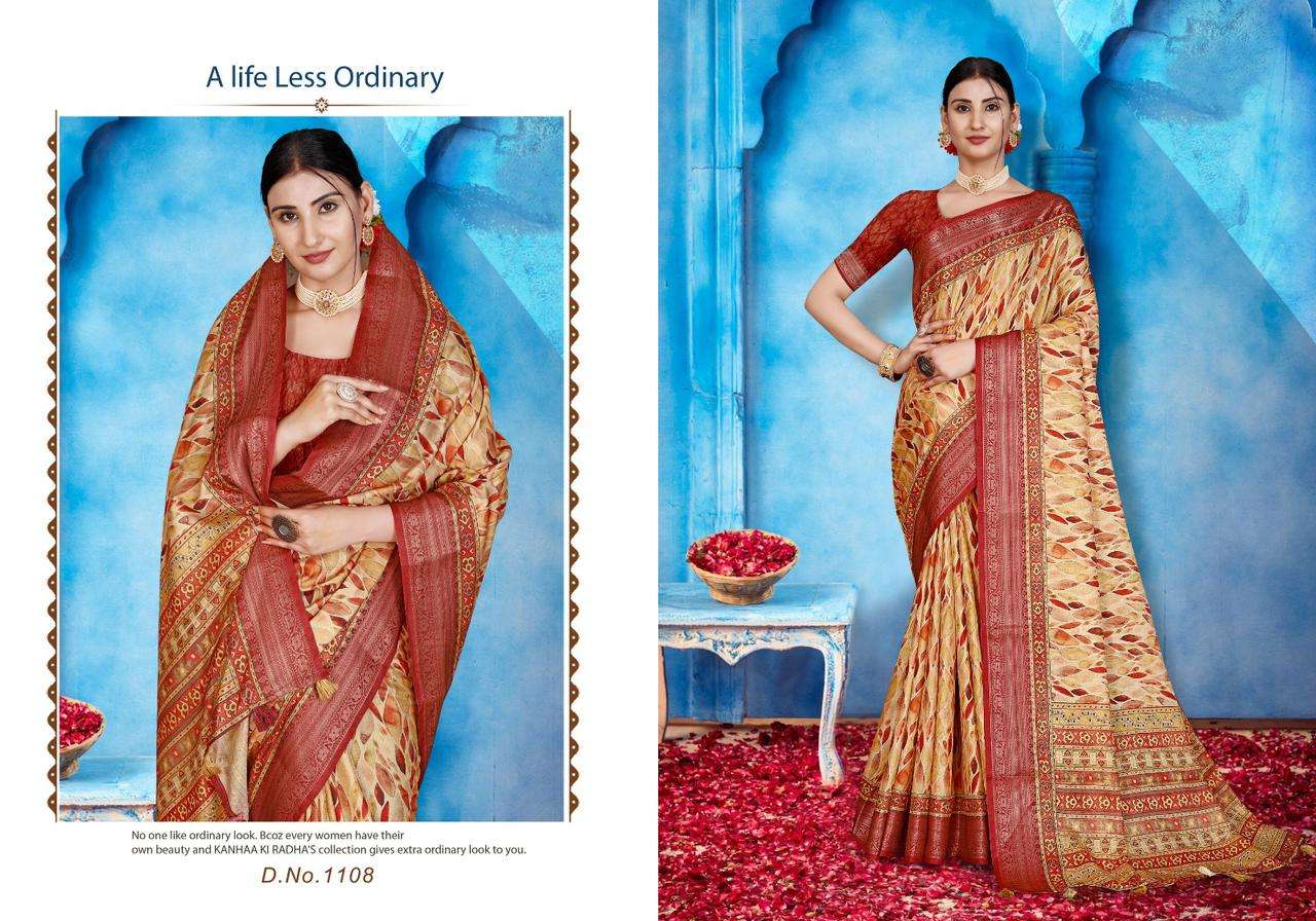 mintorsi heritage digital vol 11 adorable printed saree collection 