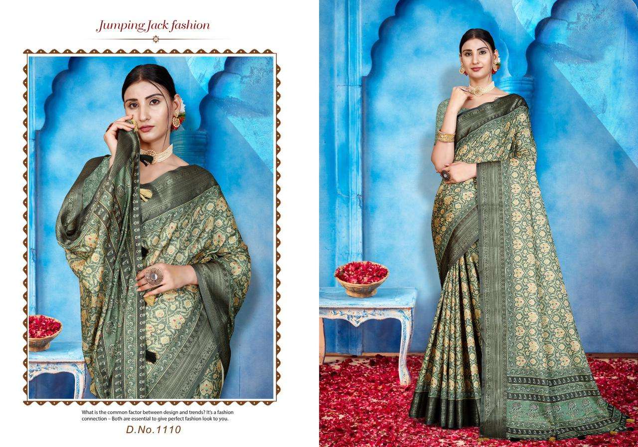 mintorsi heritage digital vol 11 adorable printed saree collection 