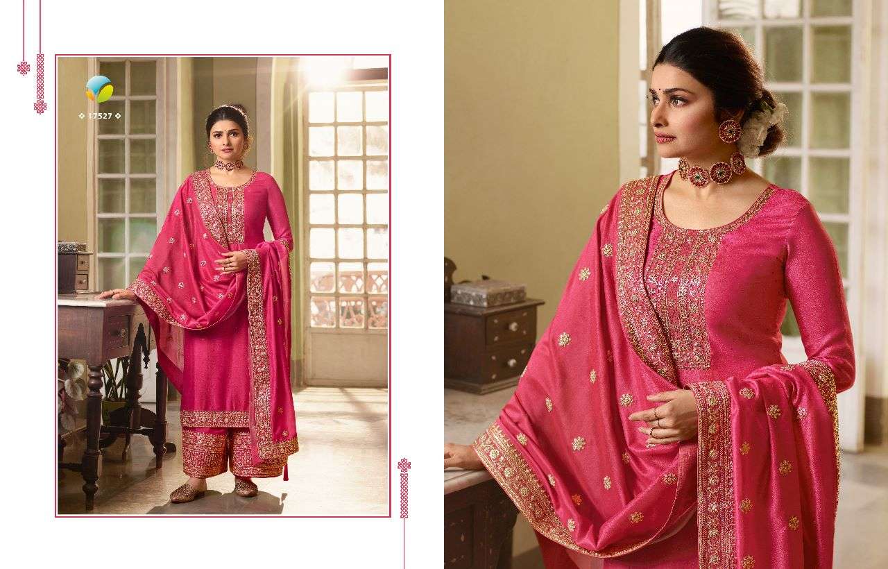 shaheen vol 2 hitlist by vinay silk georgette exclusive embroidery dresses