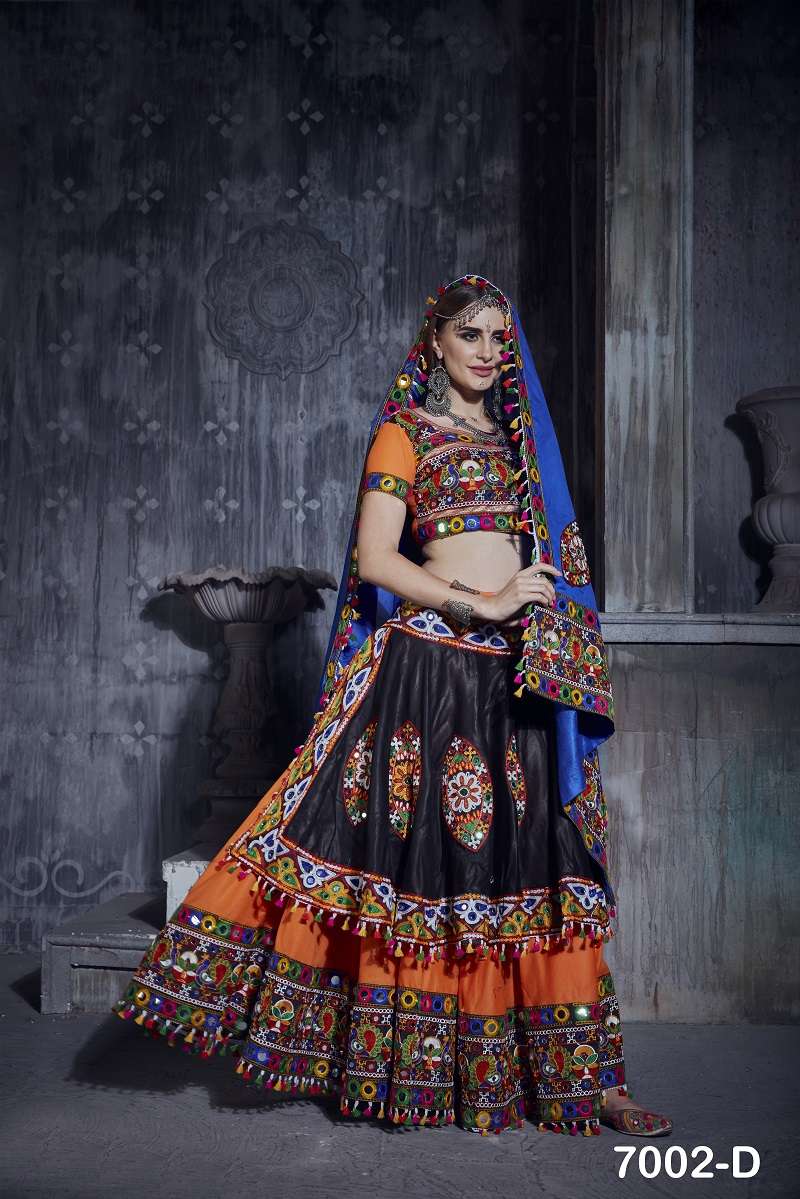 aawiya rajwadi vol 1 7002 color box 2023 navratri collection chaniya choli 