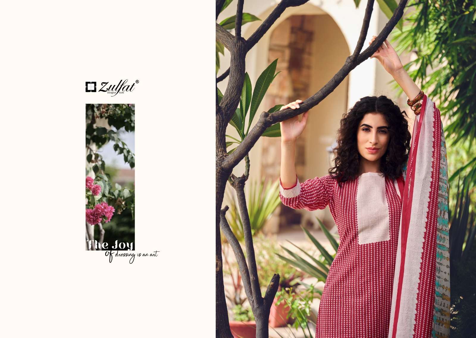 isabella by zulfat exclusive designer print cotton ladies suits catalogue