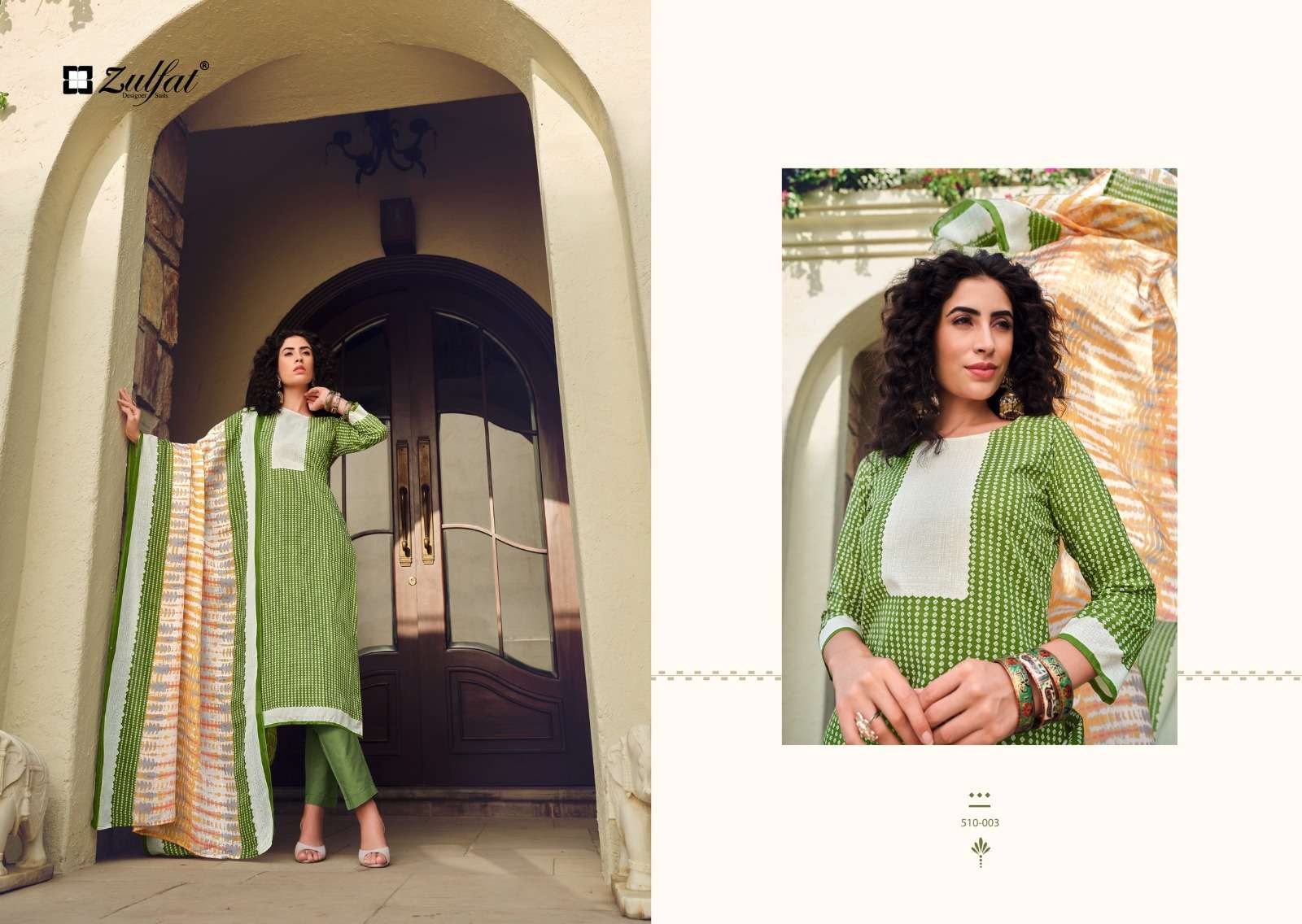 isabella by zulfat exclusive designer print cotton ladies suits catalogue