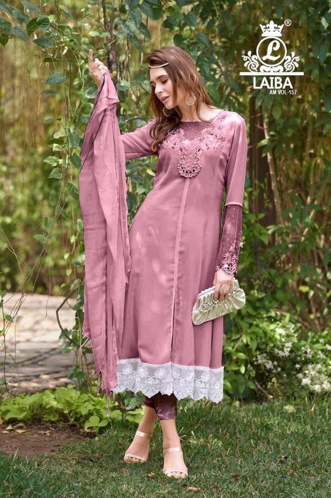 laiba am vol 157 new color designer kalidaar readymade pakistani salwar kameez 