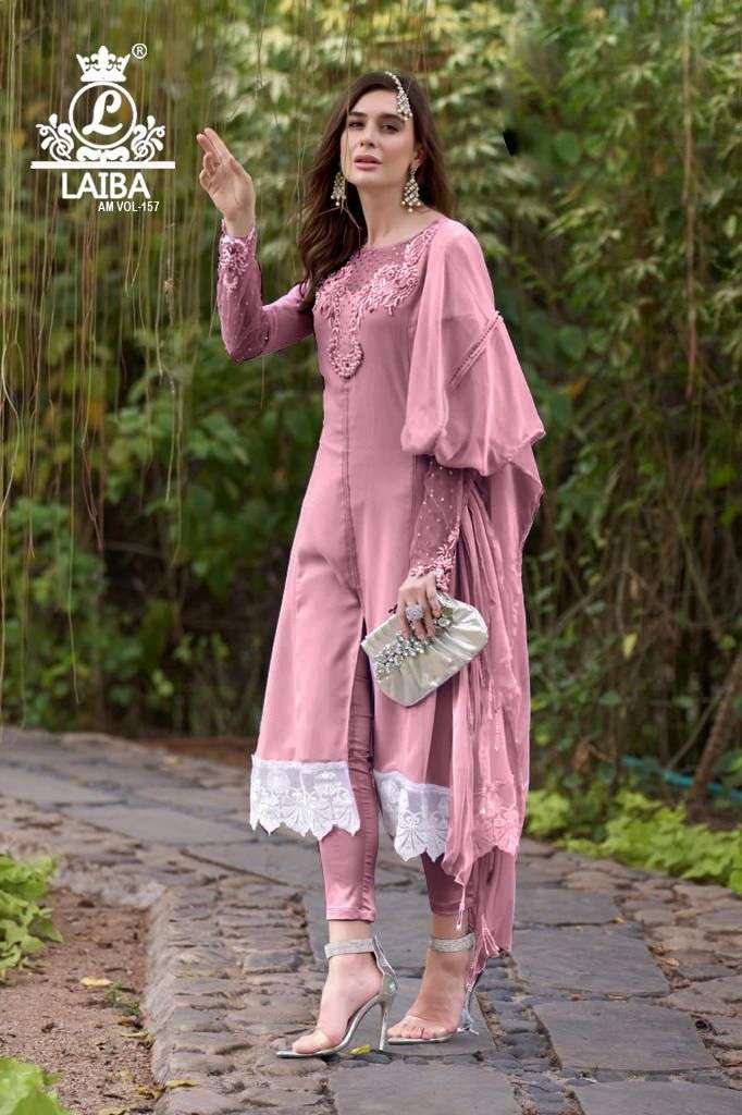 laiba am vol 157 new color designer kalidaar readymade pakistani salwar kameez 