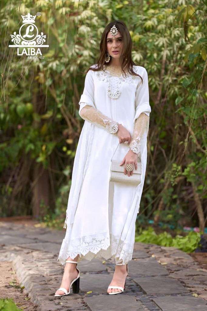 laiba am vol 157 new color designer kalidaar readymade pakistani salwar kameez 
